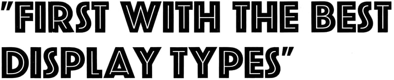 Druckmuster mit Text «Lichte Fette Grotesk / Phosphor, 48pt»
